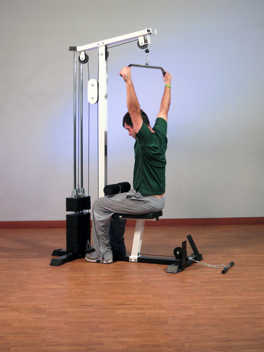 Competitor Lat Machine w/ 200 LB Weight Stack – YukonFitness