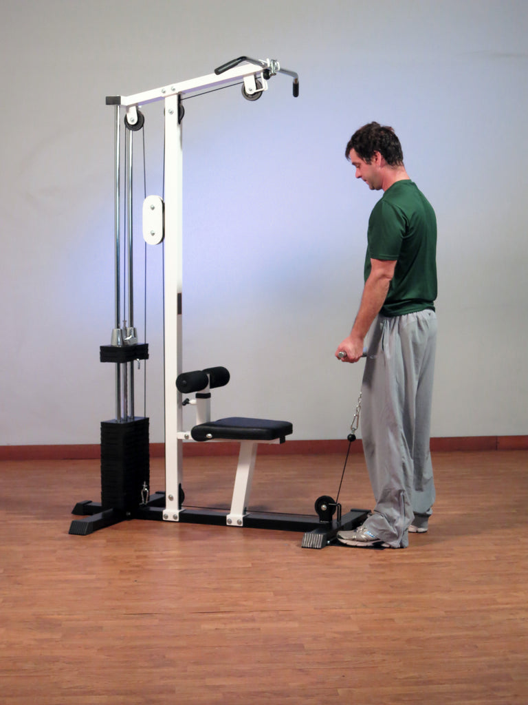 Competitor Lat Machine w/ 200 LB Weight Stack – YukonFitness