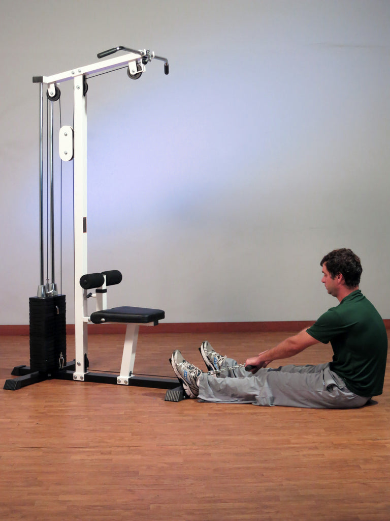 Competitor Lat Machine w/ 200 LB Weight Stack – YukonFitness